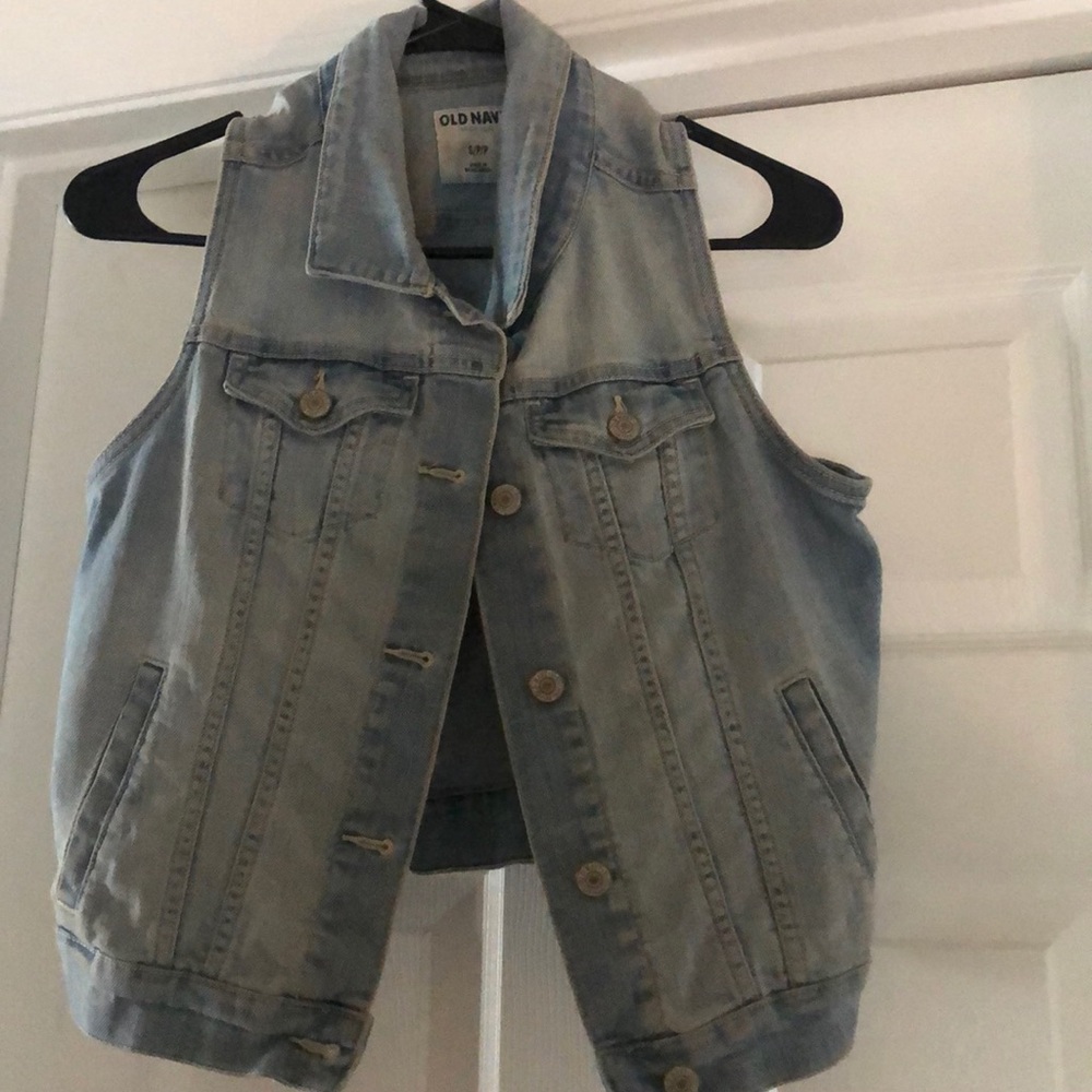 Old Navy Vest Jean Jacket